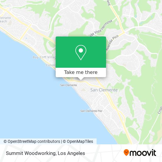 Mapa de Summit Woodworking