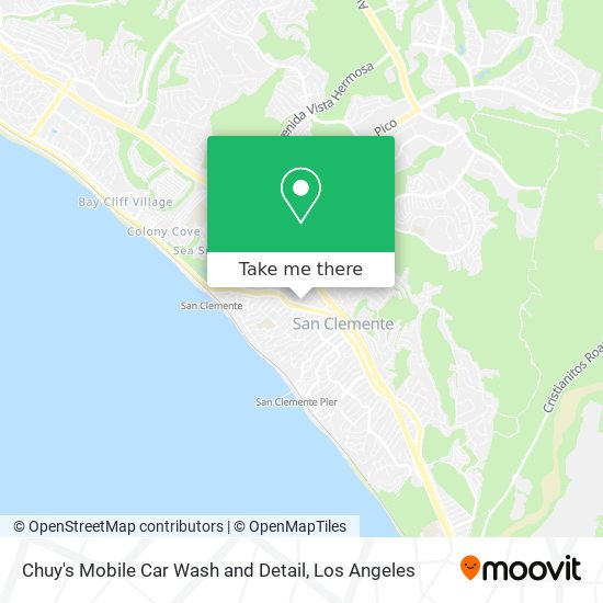 Chuy's Mobile Car Wash and Detail map