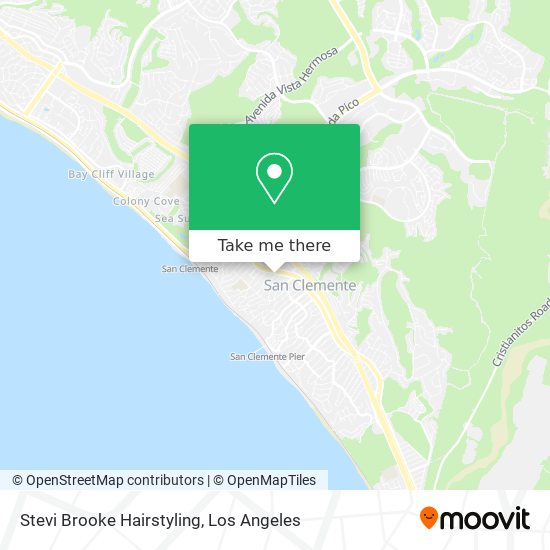 Stevi Brooke Hairstyling map