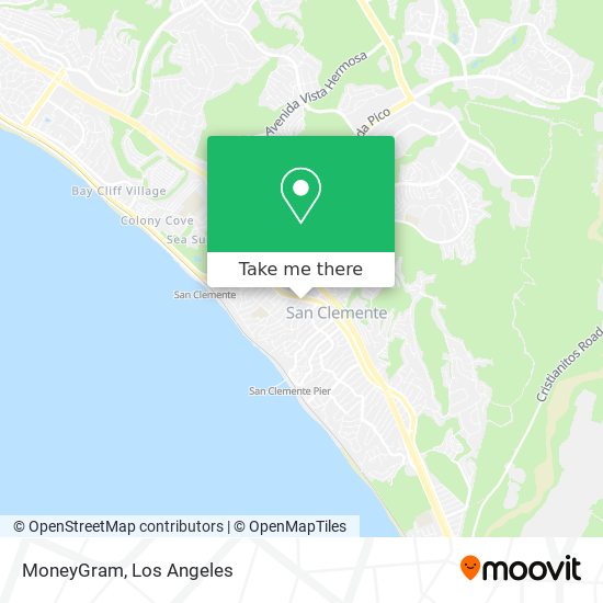 MoneyGram map