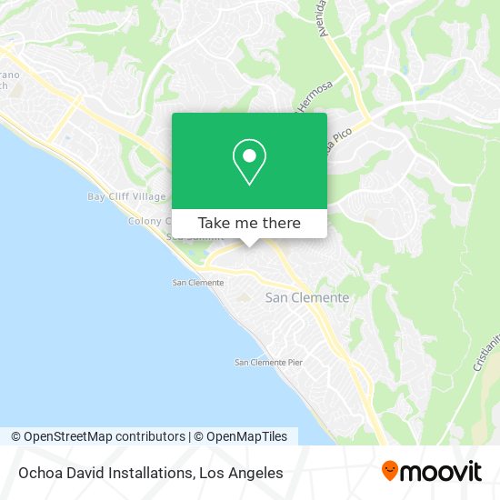 Ochoa David Installations map