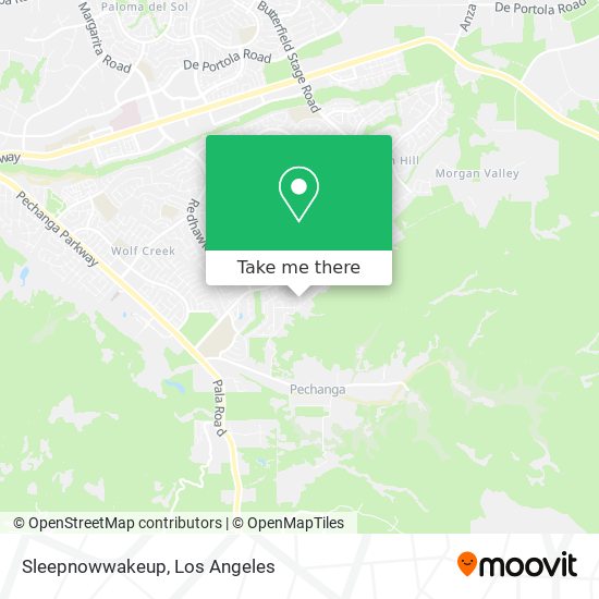 Sleepnowwakeup map