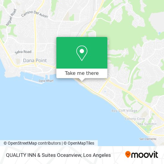 Mapa de QUALITY INN & Suites Oceanview