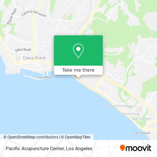 Mapa de Pacific Acupuncture Center