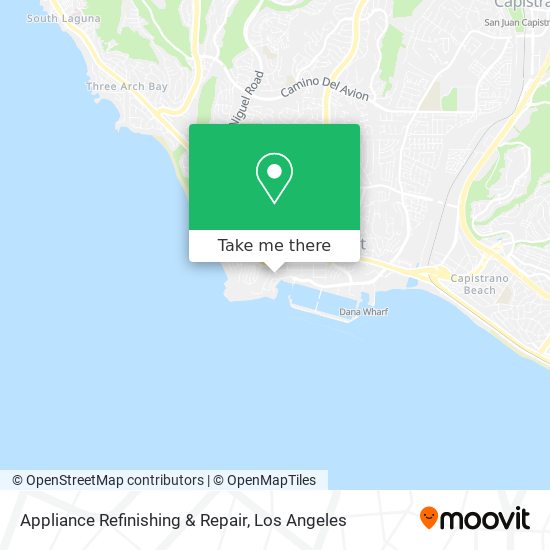 Mapa de Appliance Refinishing & Repair