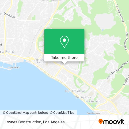 Loynes Construction map