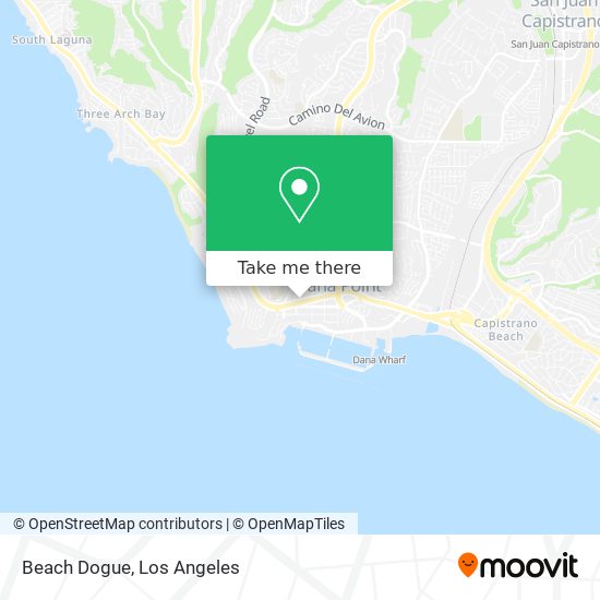 Beach Dogue map