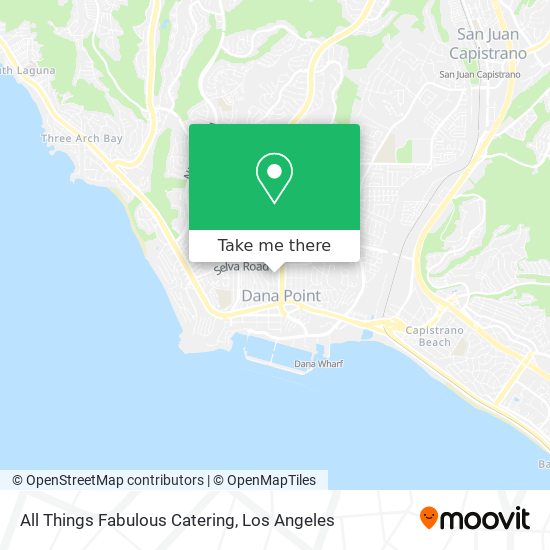 Mapa de All Things Fabulous Catering