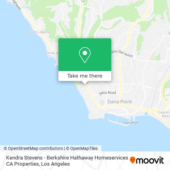 Mapa de Kendra Stevens - Berkshire Hathaway Homeservices CA Properties