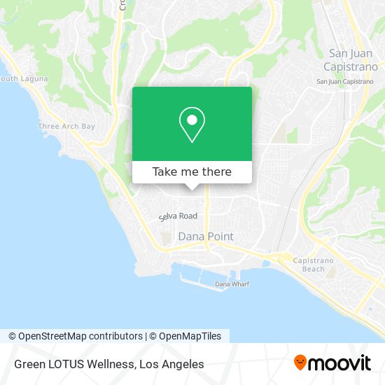 Green LOTUS Wellness map