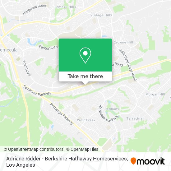 Adriane Ridder - Berkshire Hathaway Homeservices map