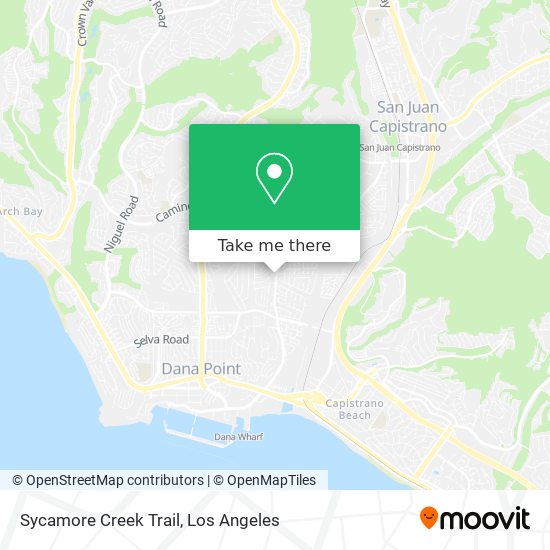 Sycamore Creek Trail map