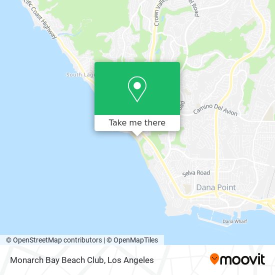 Mapa de Monarch Bay Beach Club