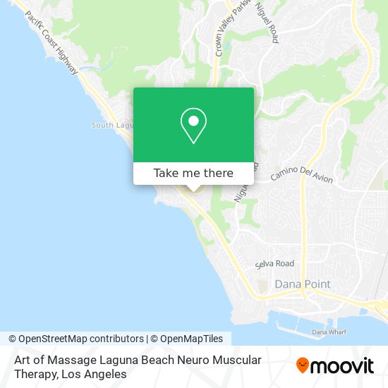 Mapa de Art of Massage Laguna Beach Neuro Muscular Therapy