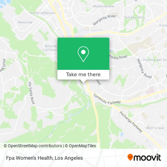 Mapa de Fpa Women's Health