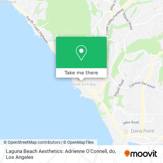 Mapa de Laguna Beach Aesthetics: Adrienne O'Connell, do