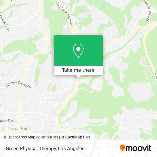 Green Physical Therapy map