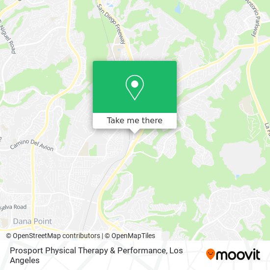 Mapa de Prosport Physical Therapy & Performance