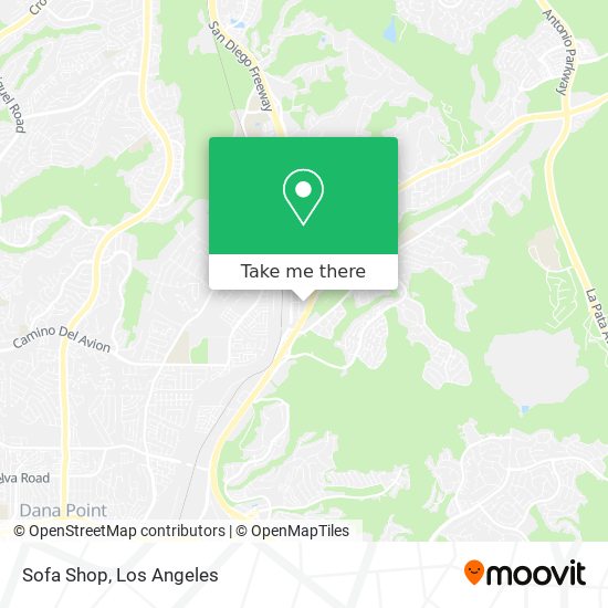 Sofa Shop map