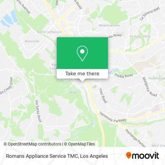 Mapa de Romans Appliance Service TMC