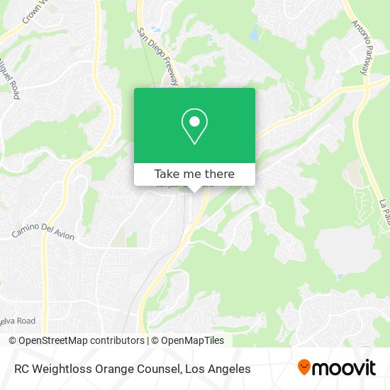 RC Weightloss Orange Counsel map