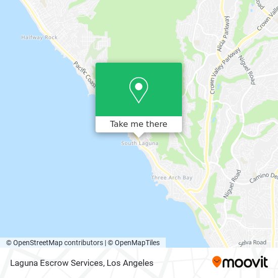 Laguna Escrow Services map