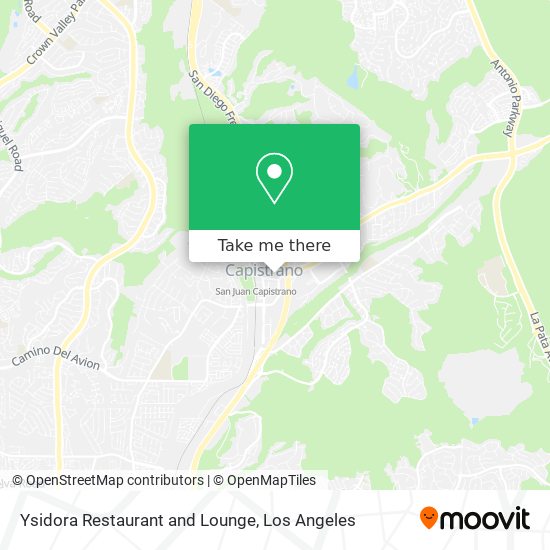 Mapa de Ysidora Restaurant and Lounge