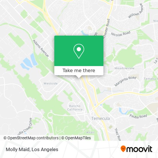 Molly Maid map