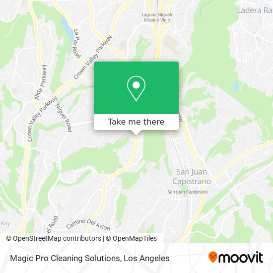 Mapa de Magic Pro Cleaning Solutions