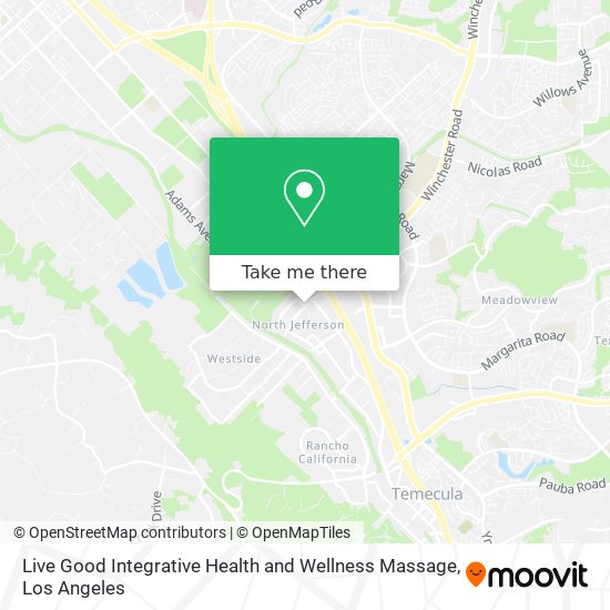 Live Good Integrative Health and Wellness Massage map