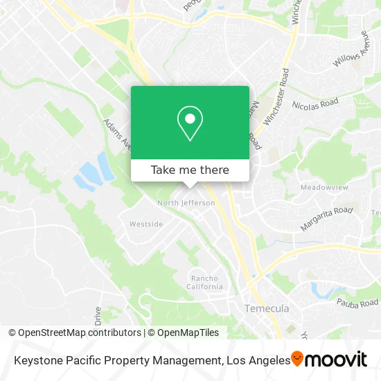 Keystone Pacific Property Management map