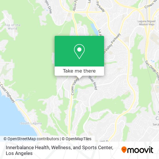 Innerbalance Health, Wellness, and Sports Center map