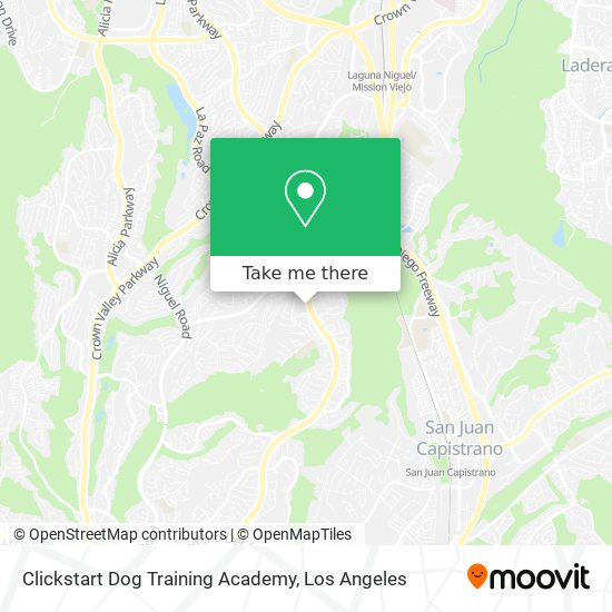 Mapa de Clickstart Dog Training Academy