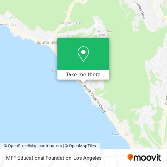 MFF Educational Foundation map