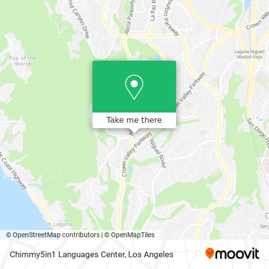 Mapa de Chimmy5in1 Languages Center