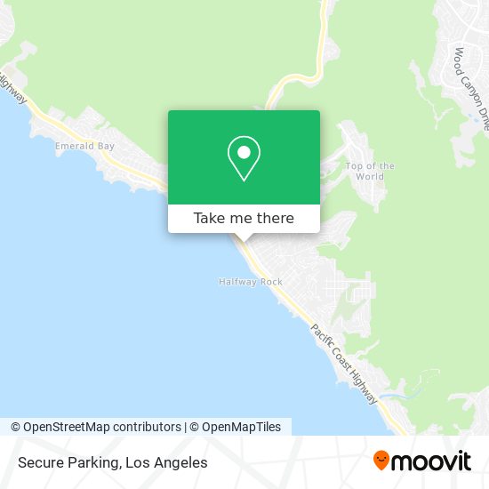 Secure Parking map