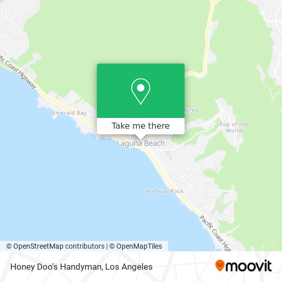 Honey Doo's Handyman map