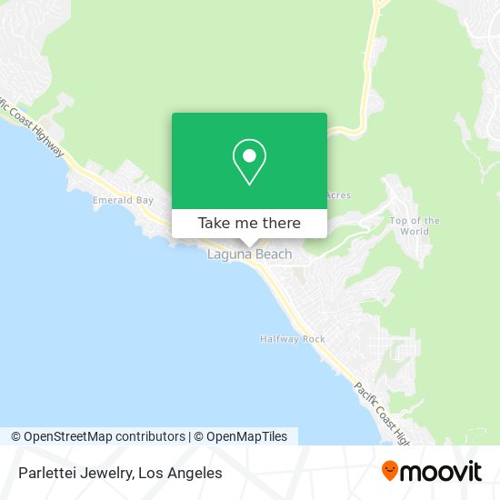 Mapa de Parlettei Jewelry