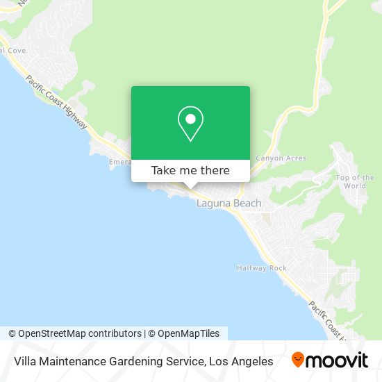 Mapa de Villa Maintenance Gardening Service