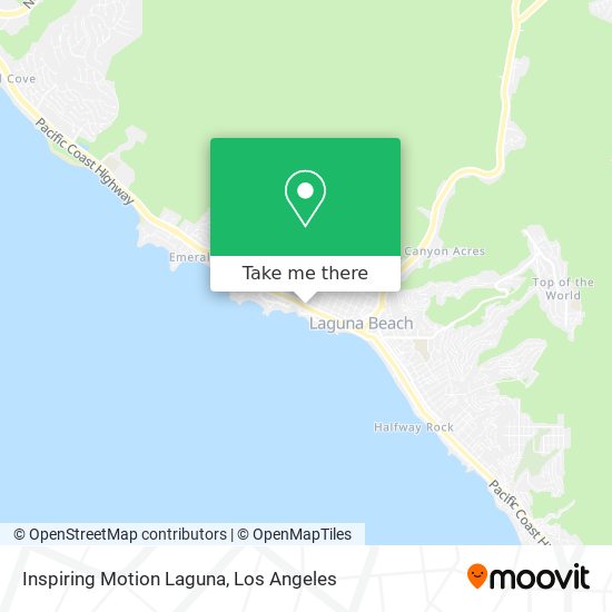 Mapa de Inspiring Motion Laguna