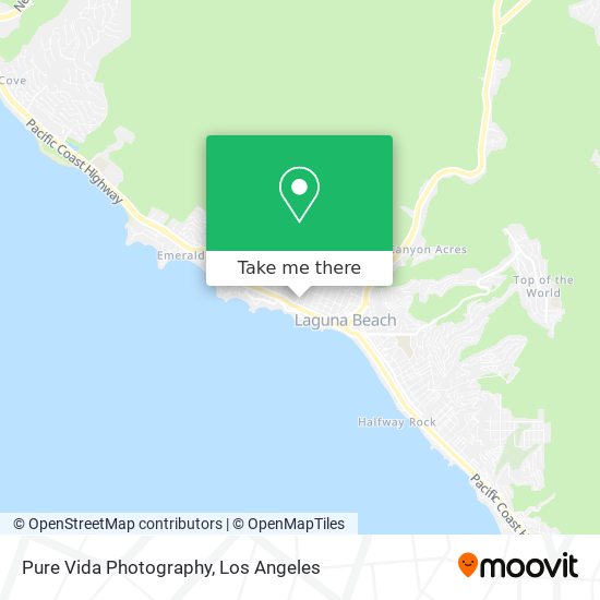 Mapa de Pure Vida Photography