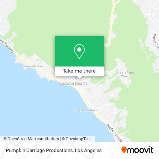 Mapa de Pumpkin Carriage Productions