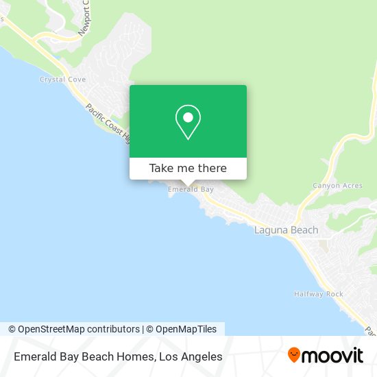 Emerald Bay Beach Homes map