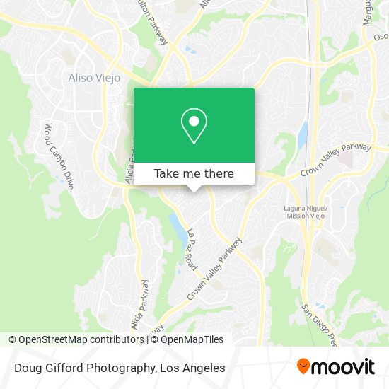 Doug Gifford Photography map