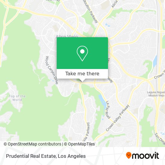 Prudential Real Estate map