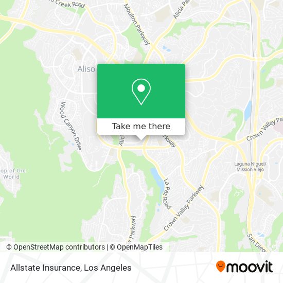 Allstate Insurance map