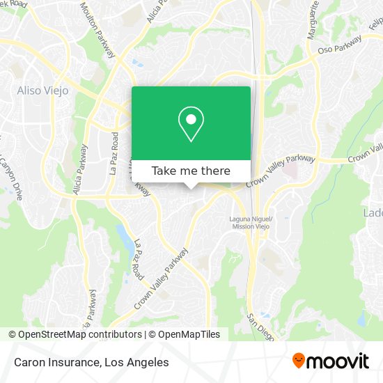 Caron Insurance map