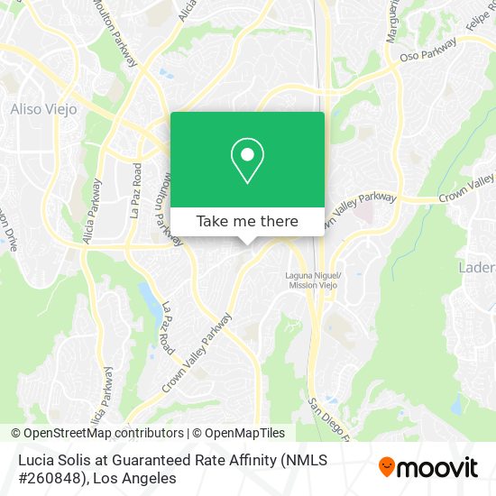 Lucia Solis at Guaranteed Rate Affinity (NMLS #260848) map