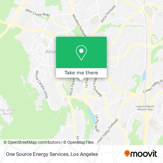 Mapa de One Source Energy Services