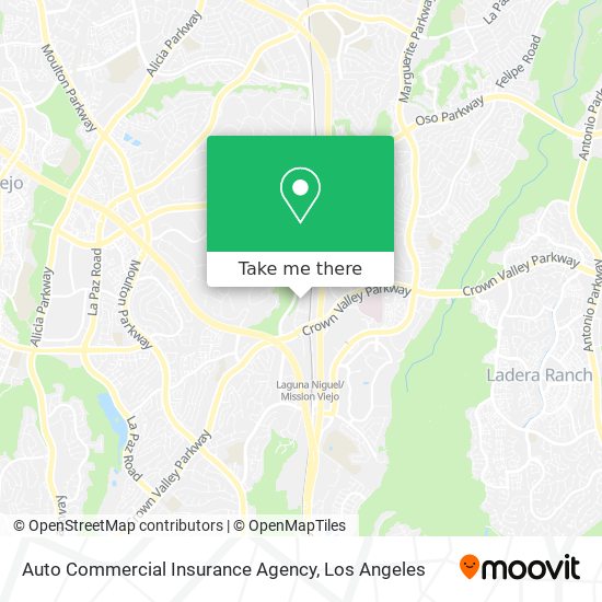 Auto Commercial Insurance Agency map